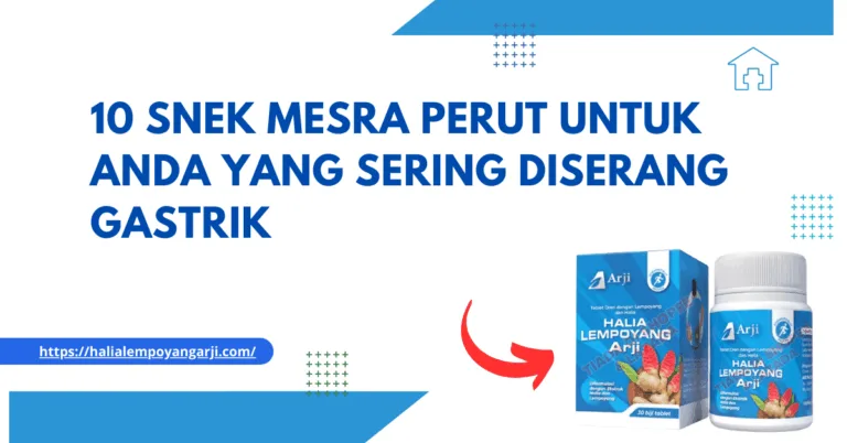 10 Snek Mesra Perut untuk Anda yang Sering Diserang Gastrik