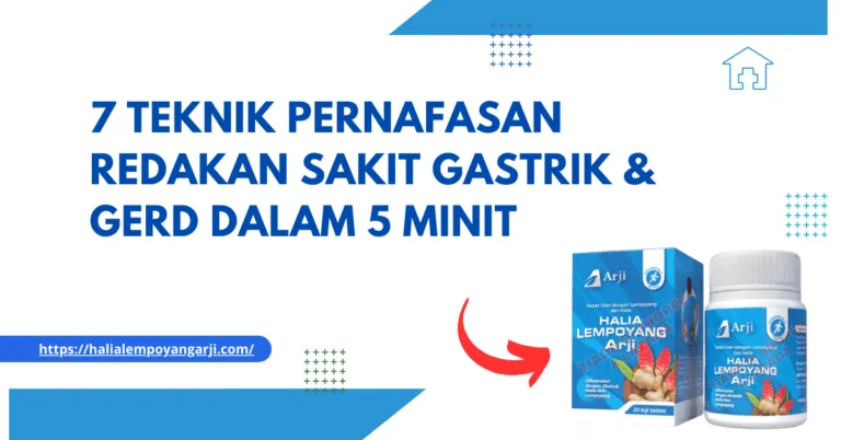 7 Teknik Pernafasan Redakan Sakit Gastrik & GERD dalam 5 Minit