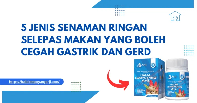 5 Jenis Senaman Ringan Selepas Makan yang Boleh Cegah Gastrik dan GERD